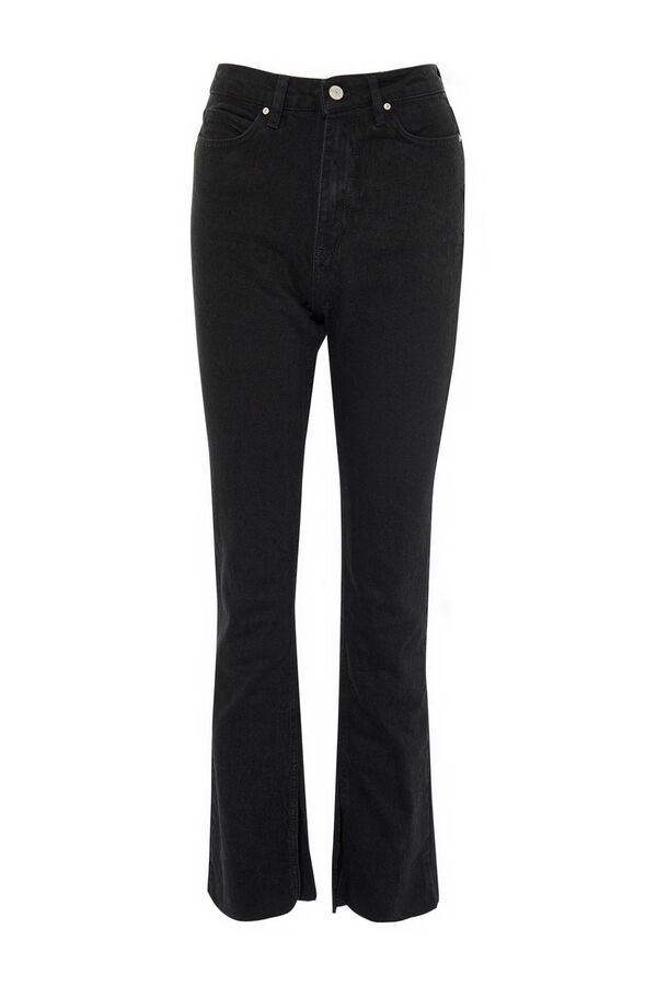 Trendyol Jeans flare negro