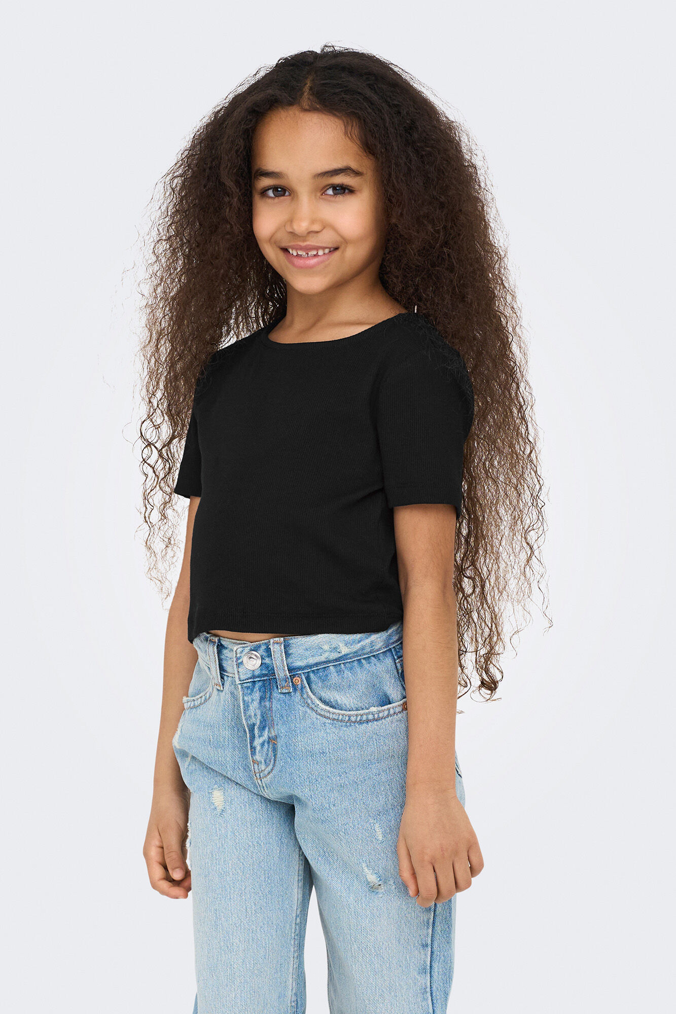 Only Girls Camiseta cropped ni&ntilde;a