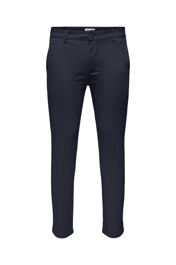 Only & Sons Cal&ccedil;as chino casual preto