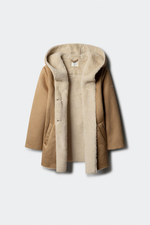 Springfield Kids Jaqueta de tecido trespassado para menina azul