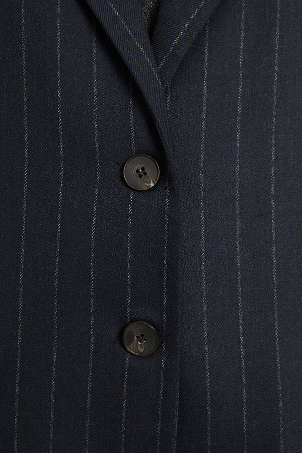 System Action risca de giz americana azul