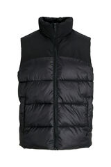 Jack & Jones Colete Colete de gola alta preto