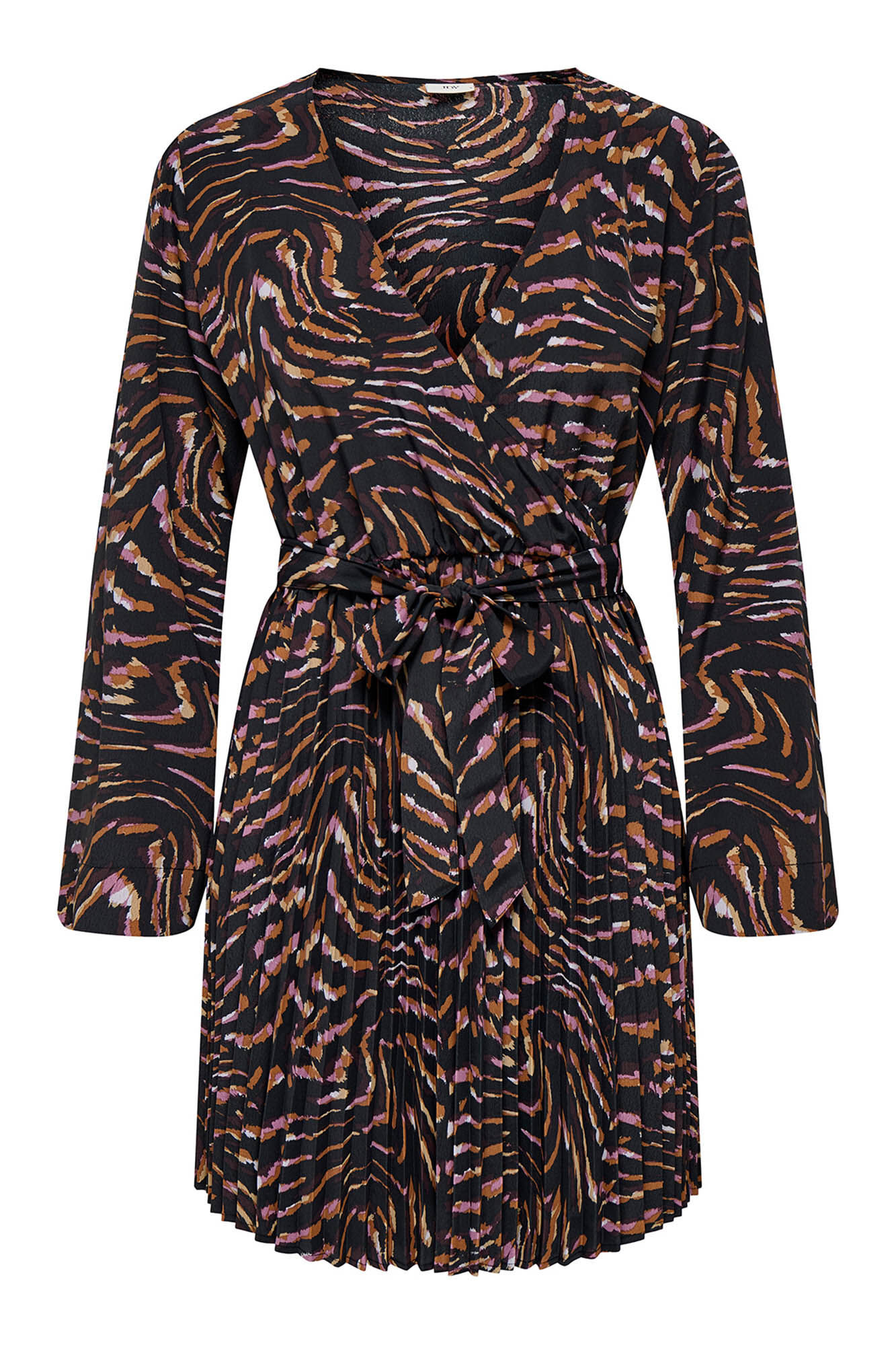 JDY Vestido curto plissado