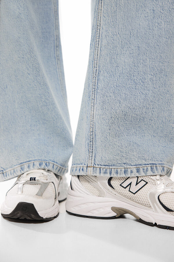 Springfield Jeans Wide Leg azul