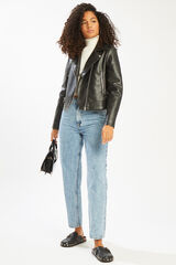 Pimkie Blus&atilde;o biker preto