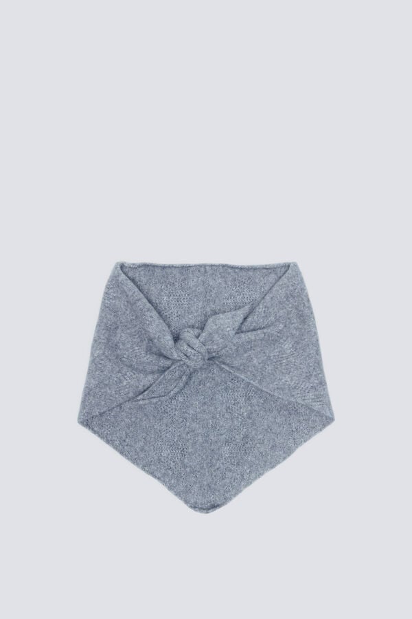 Springfield Bandana punto pointelle gris