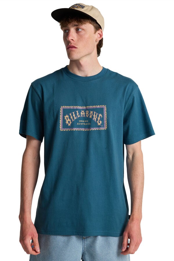 Billabong T-shirt manga curta azul