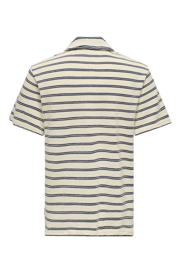 Only & Sons Polo de manga curta azul