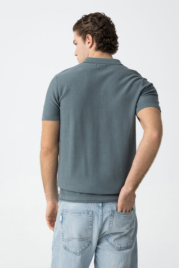 Tiffosi Polo Básico azul