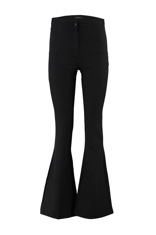 Trendyol Jeans flare negro