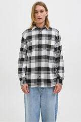 Jack & Jones Camisa regular fit cuadros blanco