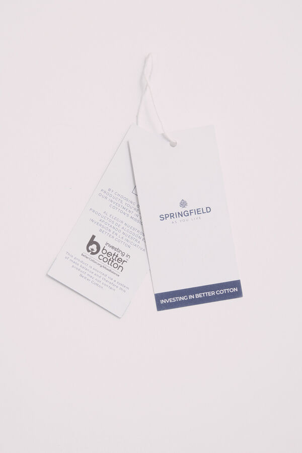 Springfield Camiseta I can fly marfil