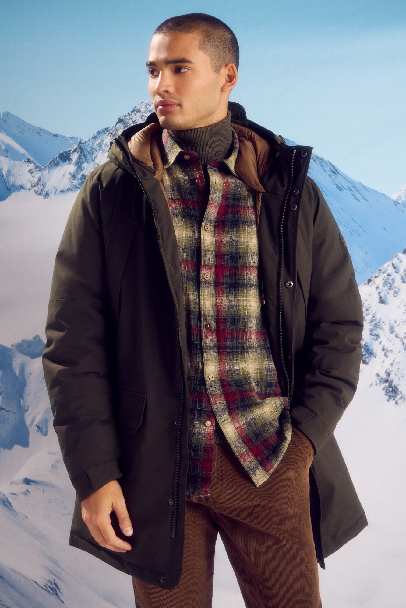 Springfield Parka acolchoada t&eacute;rmica