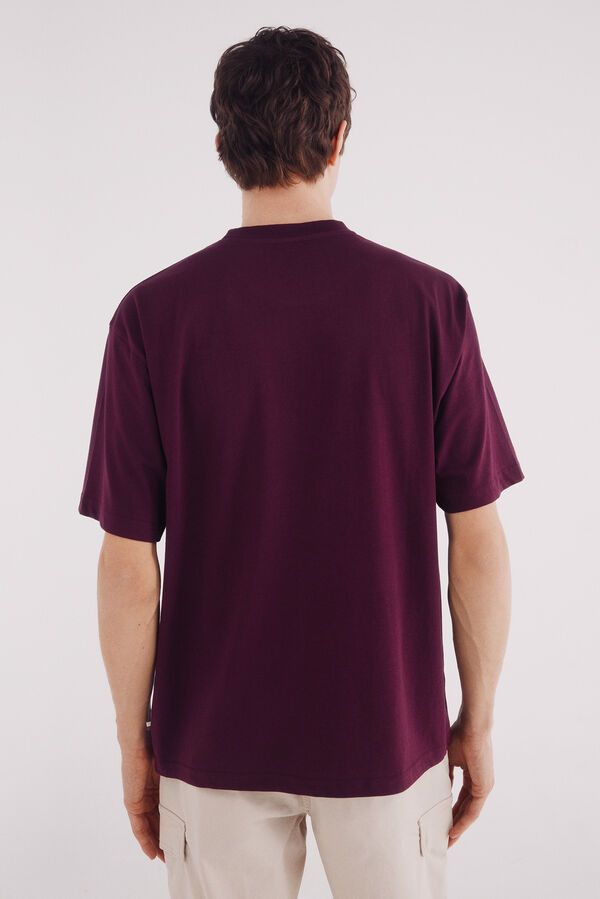 Springfield Camiseta courage burdeos