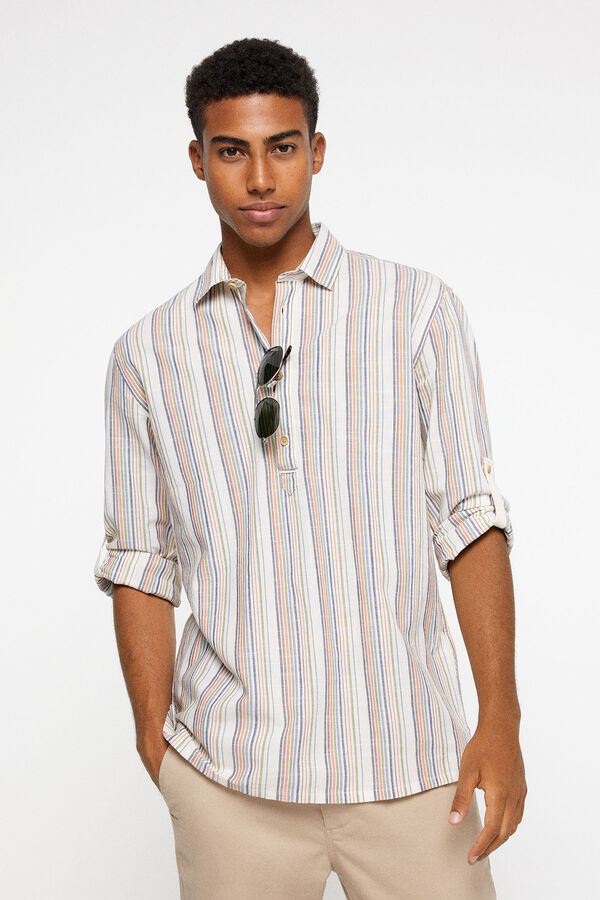 Polo Springfield Hombre Camiseta Básica Springfield Para Hombre