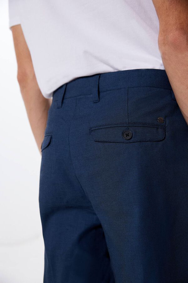 Springfield Chino vestir estructura azul