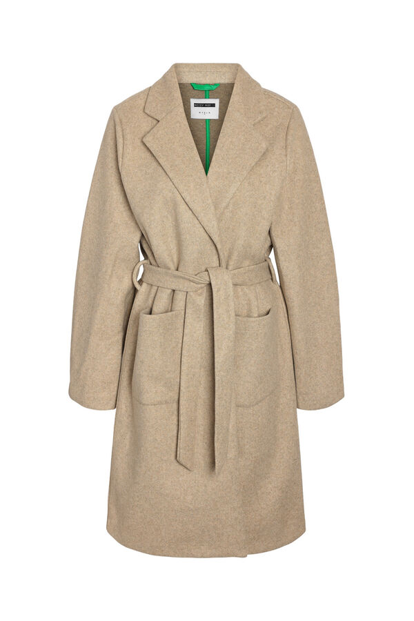 Noisy May Abrigo largo de pa&ntilde;o. nude