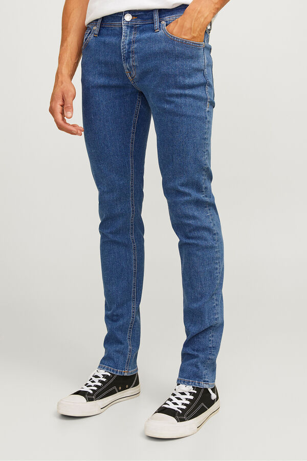 JJ REBEL Calça jeans slim fit azul