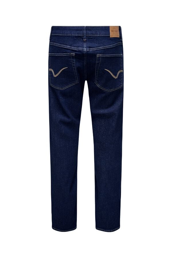 Only & Sons Cal&ccedil;as jeans regular fit azul