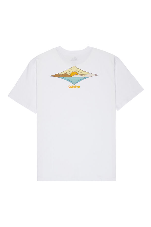 Quiksilver T-shirt manga curta branco