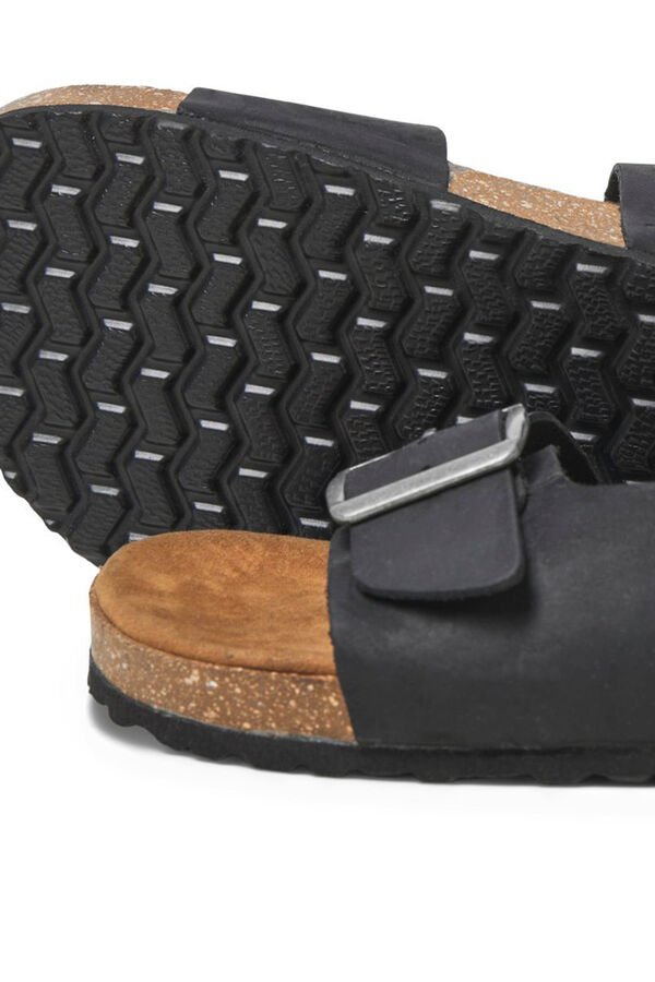 Jack & Jones PLUS Sandalias con doble hebilla negro