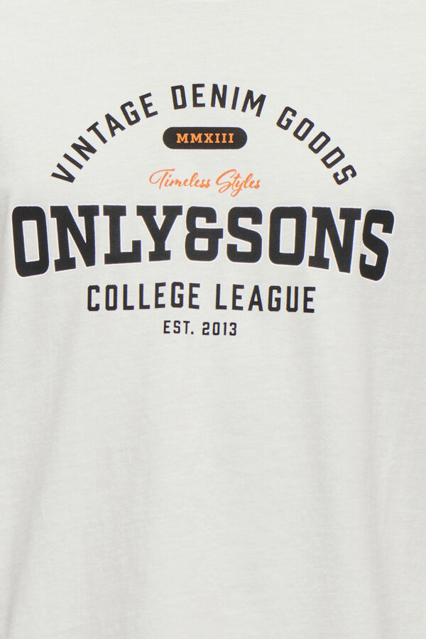 Only & Sons Junior Camisola de manga curta branco