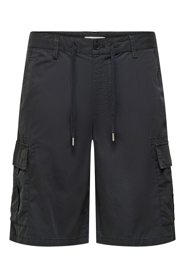 Only & Sons Bermuda cargo preto