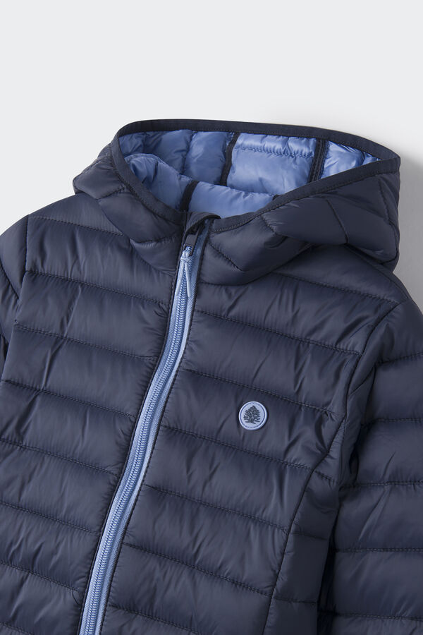 Springfield Chaqueta acolchada niño azul oscuro