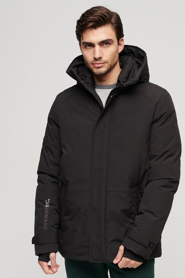 Abrigo Springfield Hombre Hombre Abrigo Con Capucha Navy