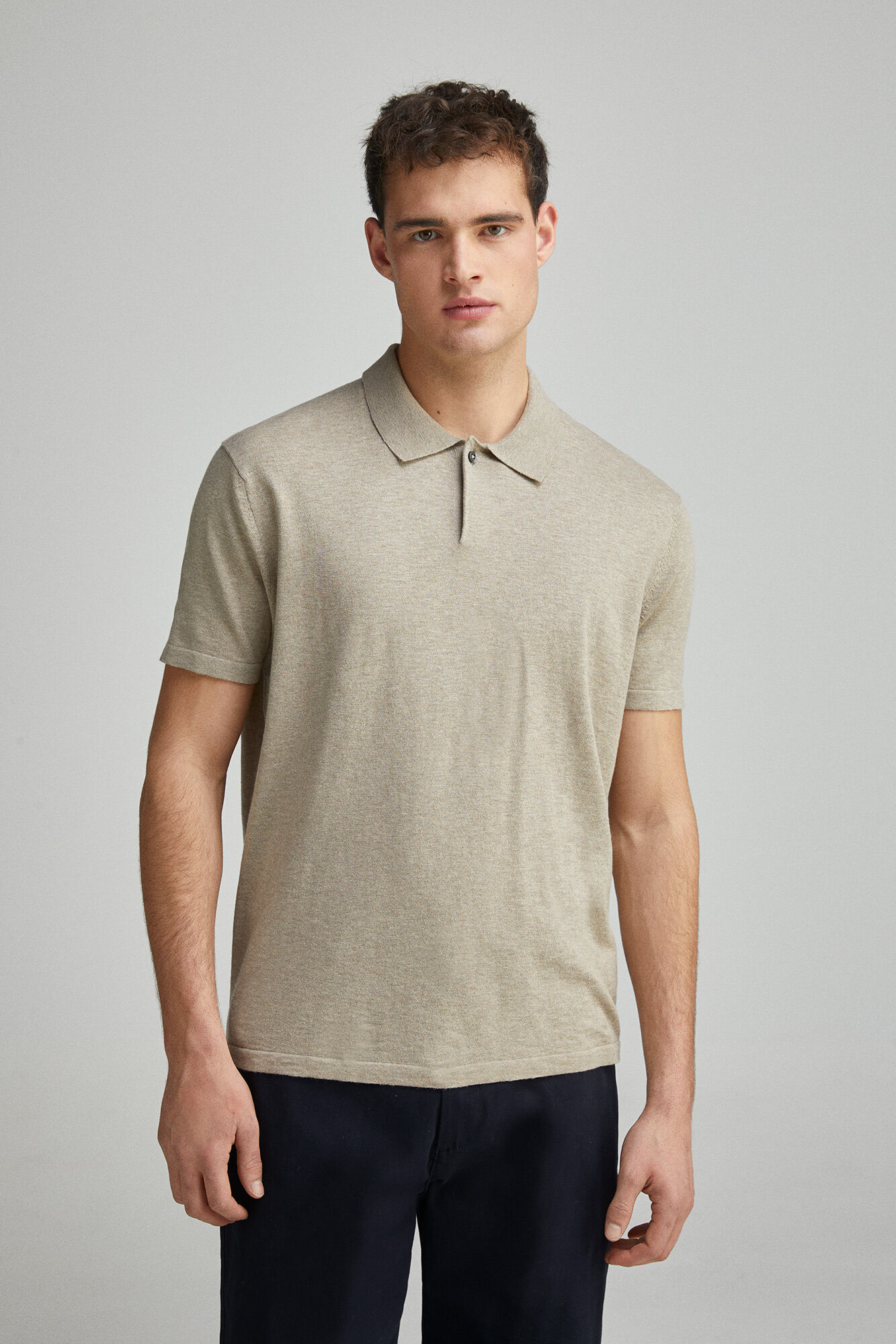 Springfield Jersey manga corta estructura cuello polo