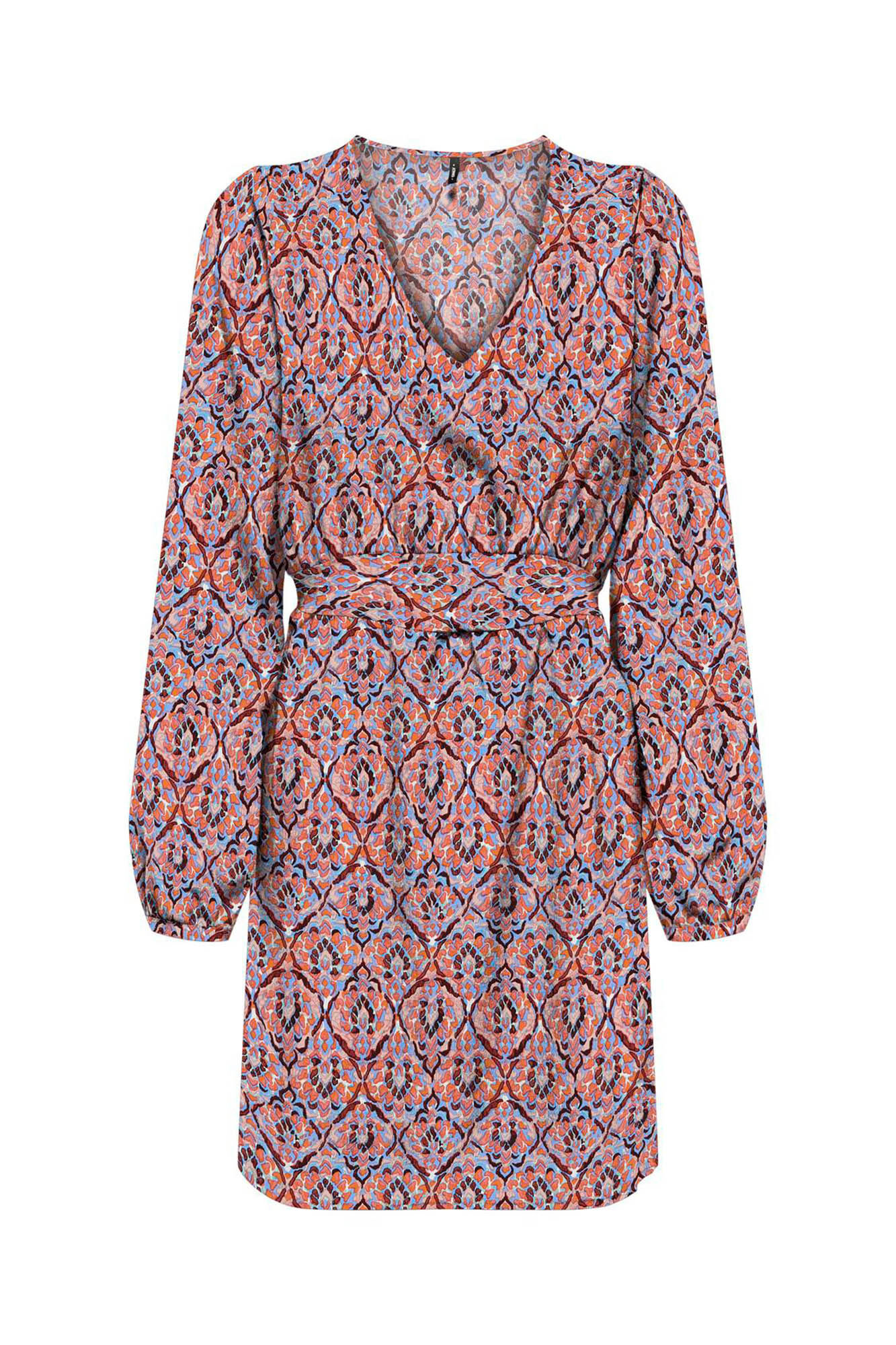 Only Vestido curto estampado