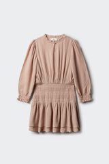 Springfield Kids Vestido de menina Plumetti rosa