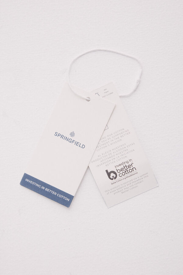 Springfield Polo jersey microraya verde