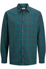 JJ REBEL Camisa de cuadros turquesa