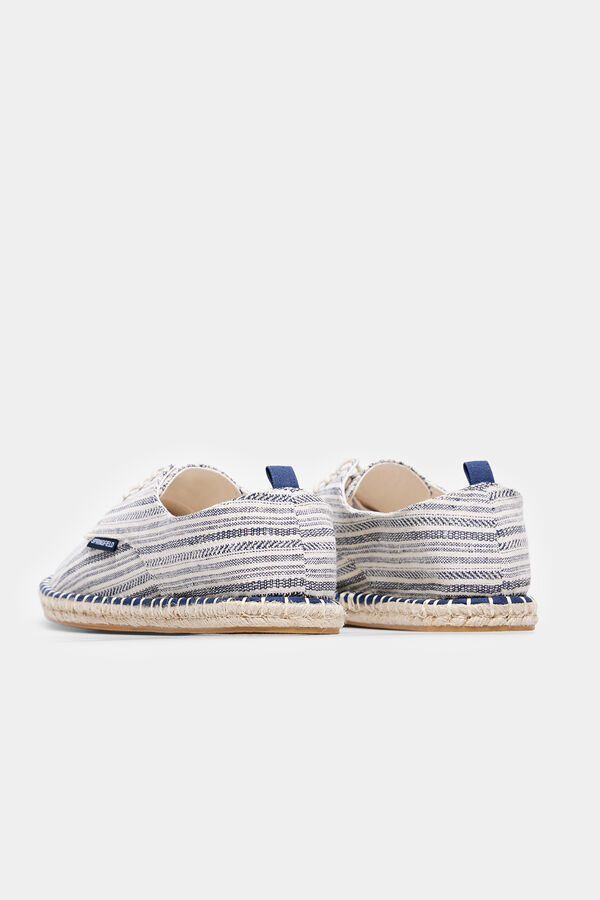 Springfield Alpargata rústica rayas azul