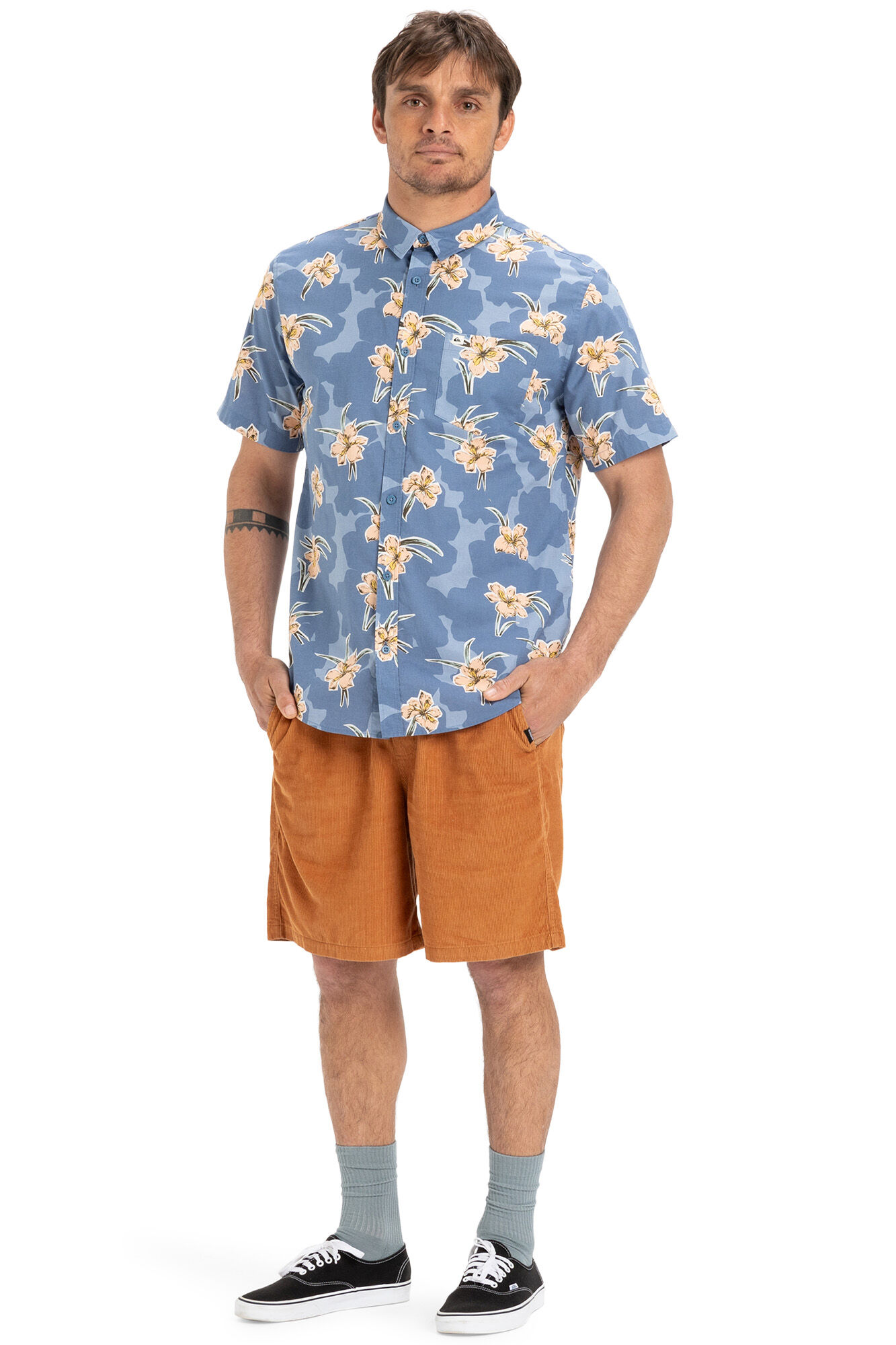 Quiksilver Apero Classic - Camiseta de manga corta para Hombre