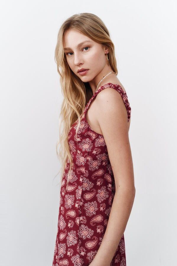 High Spirits Vestido "Calêndula" estampado