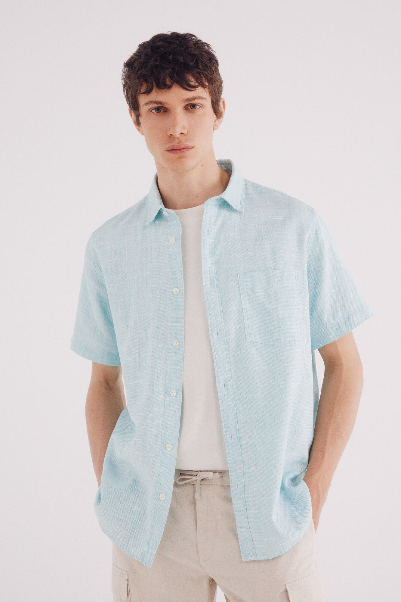 Springfield Camisa manga curta