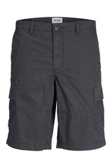 Jack & Jones PLUS Calças curtas cargo cinzento