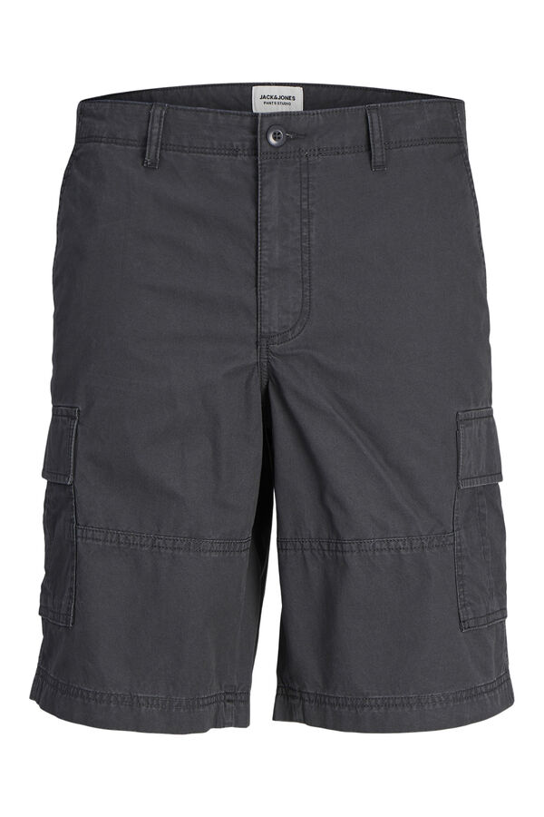 Jack & Jones PLUS Calças curtas cargo cinzento