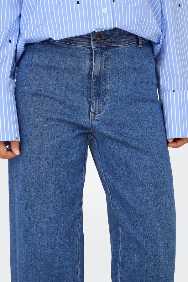 JDY Jeans longos azul