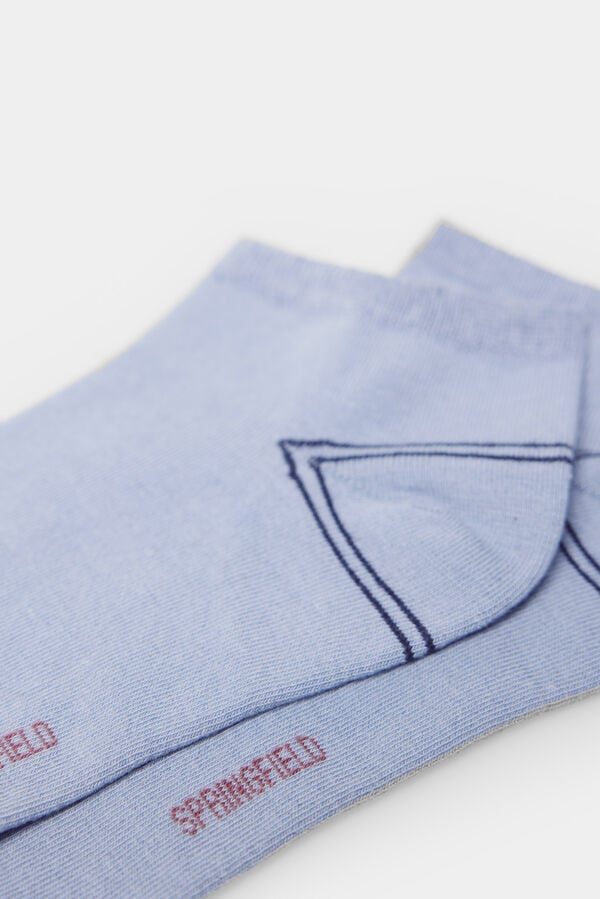 Springfield Calcet&iacute;n tobillero b&aacute;sico azul