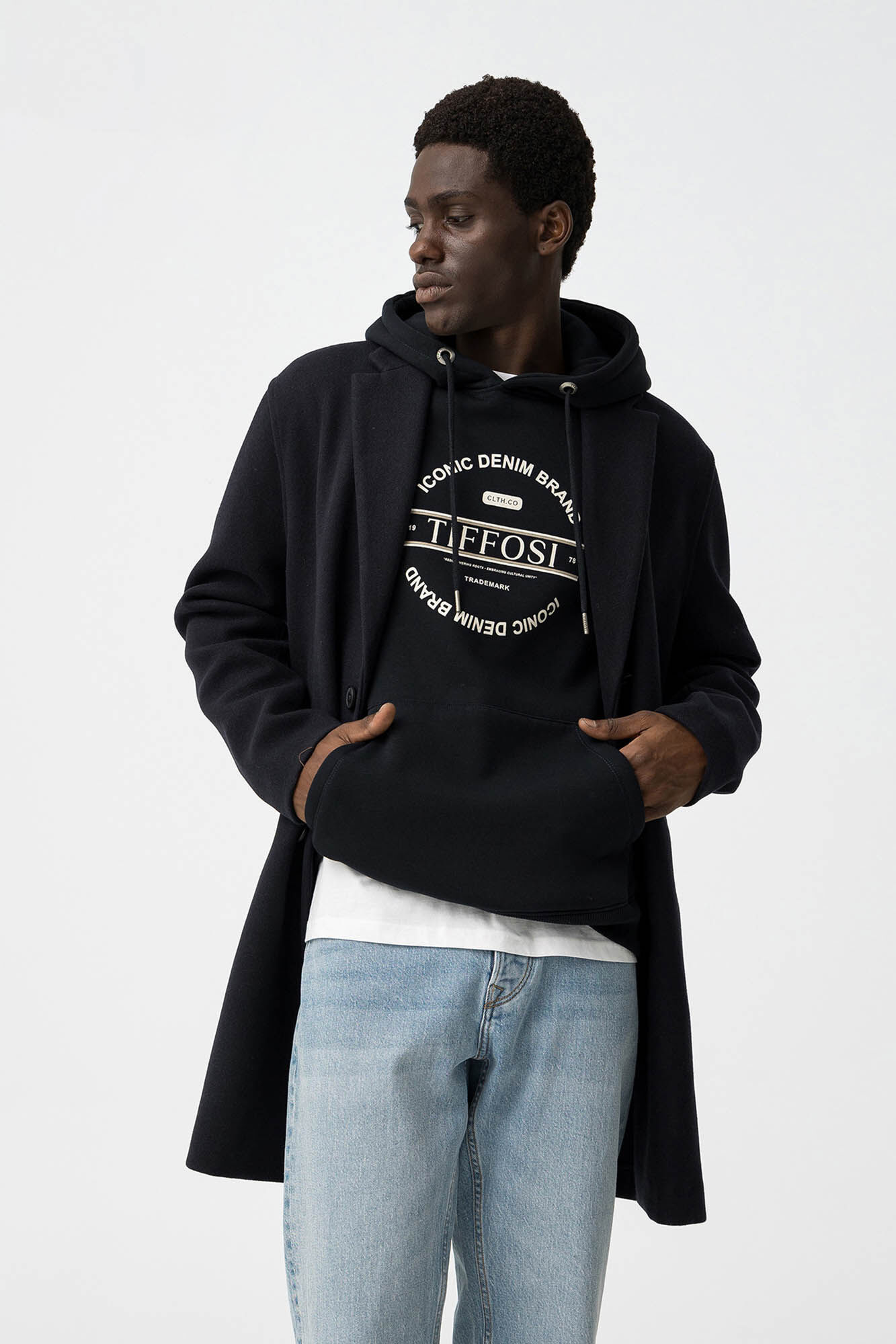 Tiffosi Sudadera capucha logo