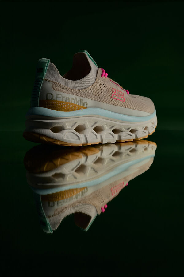 D.Franklin Zapatilla Aero Sneaker Mesh nude