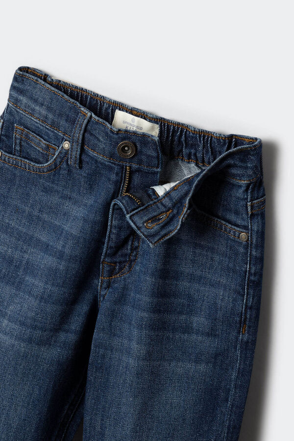 Springfield Kids Cal&ccedil;a denim leve de menino azul