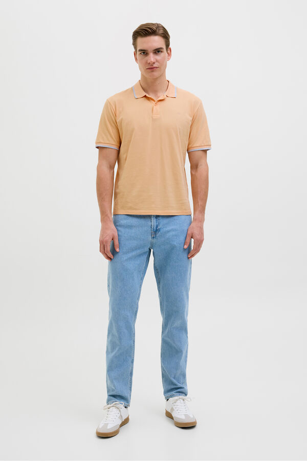 JJ REBEL Polo regular fit rosa