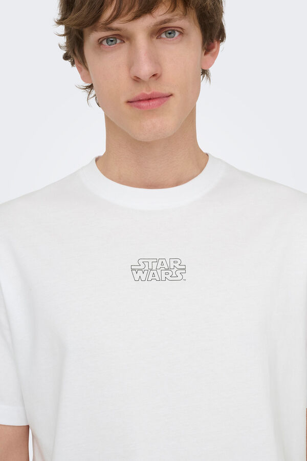 Only & Sons T-shirt de manga curta branco