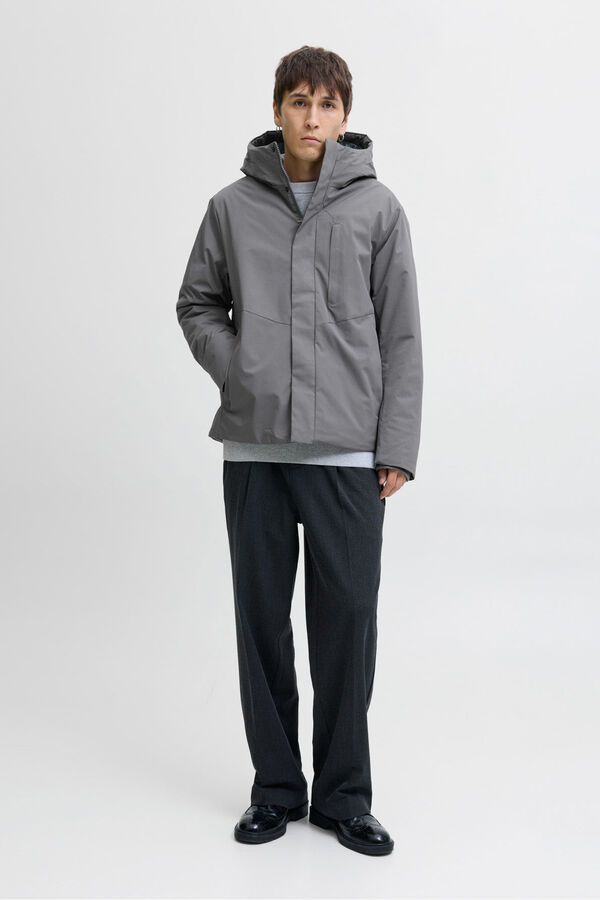 Jack & Jones Casaco imperme&aacute;vel cinzento