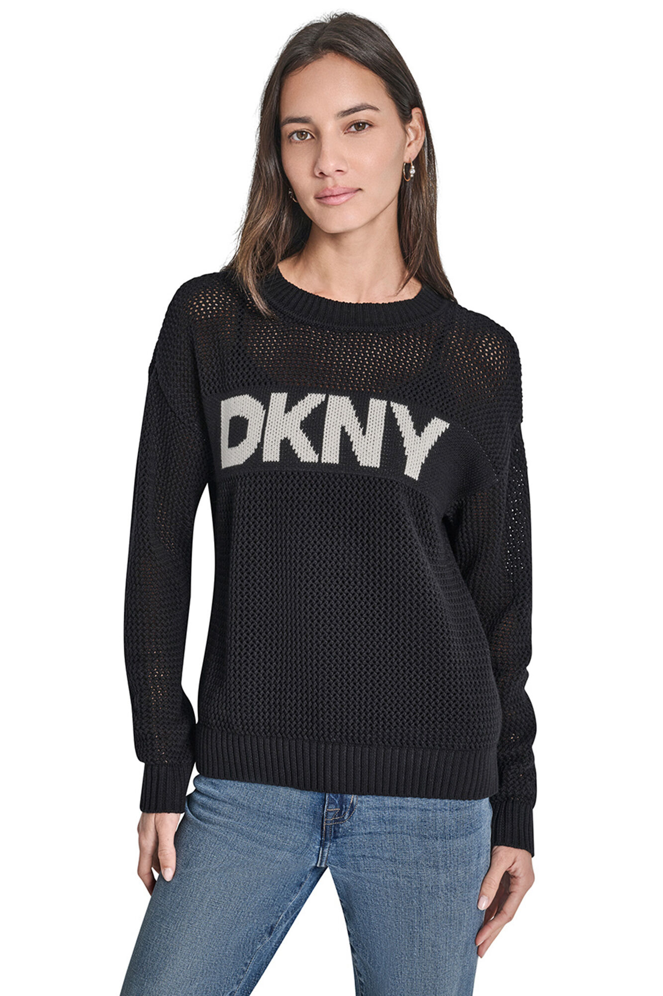 DKNY Camisola crochet
