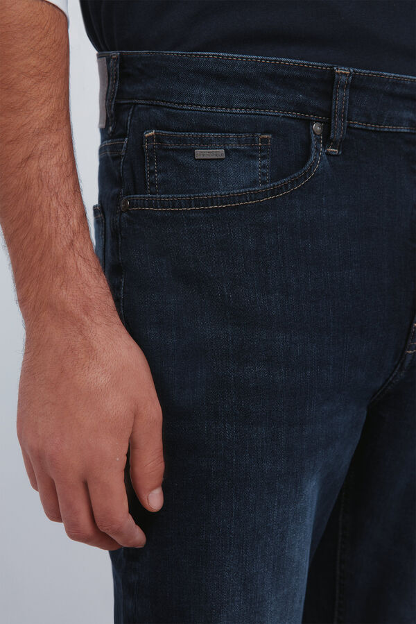 Springfield Jeans azul muy oscuro slim fit azul